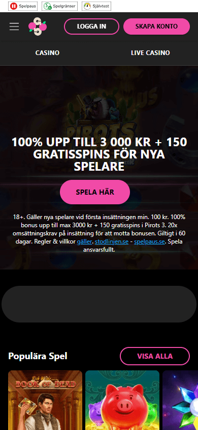 GoGo Casino Mobile screenshot